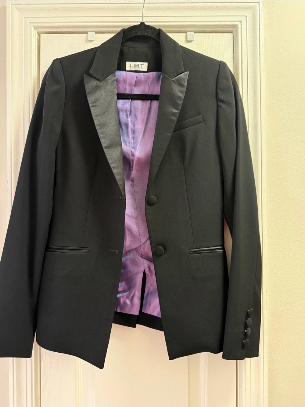 Little Black Tux Peak Lapel Tux Jacket SZ 6